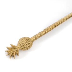 Alternative view of De Ananas Saladevork - Goud