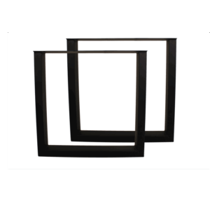 Tafelpoot Model U S/2-72x14x72-Zwart-Metaal Met deze stevige tafelpoten maak je letterlijk je eettafel compleet. Ontwerp je eigen industriële eettafel om je interieur helemaal af te maken. De U-vormige buis heeft een dikte van 100x50mm en is zwart gepoedercoat. Een poedercoating geeft een mooi egaal resultaat en is sterk. Door deze coating gaan de poten niet roesten en is deze makkelijk in onderhoud. Het onderstel is te combineren met diverse rechthoekige tafelbladen met een minimale breedte van 75 cm. Casa & Viventes Breedte: 14cm Hoogte: 72cm Lengte: 72cm Inhoud: 0.0726L Gewicht: 21g kleuren: Zwart Materialen: Metaal, Metaal merk: HSM Collection