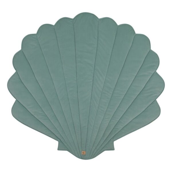 "Powder Mint" fluwelen schelpmat - Afbeelding 2