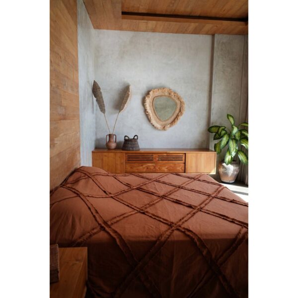 De Berber-bedsprei - Terracotta - Afbeelding 2