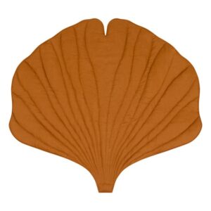 Alternative view of "Caramel" Linnen Ginkgo Blad Mat