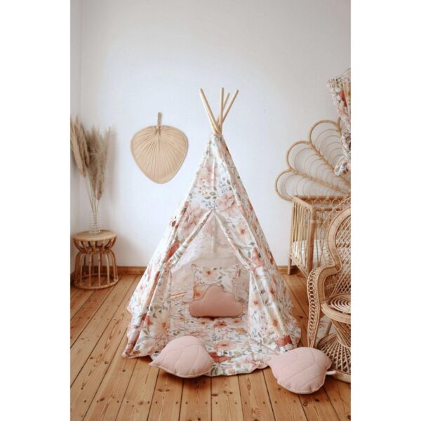 Tipi-tent "FLOWER POWER" - Afbeelding 3