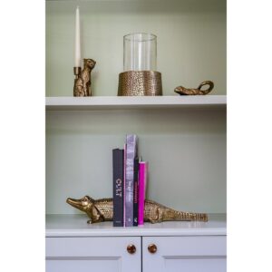 Alternative view of De Croco Kaarsenhouder met Glas - Messing - L