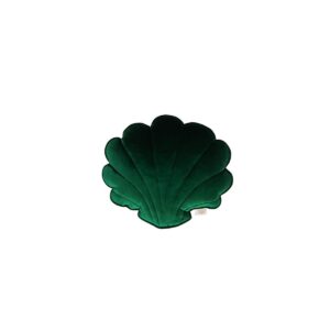 Alternative view of Fluwelen schelpkussen 'Emerald Pearl'