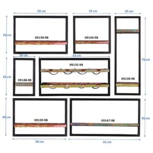 Alternative view of Wandplankenset, 7-delig