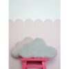 Velvet Wolkenkussen "Grijs" Velvet Cloud Kussen  “Grijs” Ideaal kinderkamerS. Gemaakt van hoogwaardige mousseline stof, garandeert het duurzaamheid en een mooie uitstraling. Dit kussen biedt comfort, zachtheid en is een perfecte aanvulling op elk interieur. Ze staan ​​prachtig op een fauteuil, op een bed en als aanvulling op onze tipi-set. Kinderen zijn er dol op! Het spelen en spelen kan uren duren en je weet nooit waar het avontuur je naartoe brengt! Maar als je even wilt uitrusten of een dutje wilt doen, kun je het beste een zacht, knus kussen knuffelen. Het sierkussens is mooi, zeer comfortabel en praktisch. Ze vormen een mooie decoratie van de kinderkamer, maken het uiterst gezellig en creëren perfecte omstandigheden voor dutjes en uiteraard voor spelen! Maak uw eigen kussencomposities van de beschikbare patronen! Fluweel Wolkenkussen voor babykamer “Grijs” Kussen in de vorm van een wolk, stevig gemaakt en genaaid van hoogwaardig fluweel. Zacht om aan te raken, voor de slaapkamer en de woonkamer. Gevuld met hoogwaardige anti-allergische siliconenvezelbolletjes. Je kunt hem veilig wassen in de wasmachine, de vulling blijft luchtig en elastisch. De belangrijkste kenmerken van het fluwelen wolkenkussen voor babykamer “Grijs”: ideaal voor de babykamer gemaakt van hoogwaardige mousseline stof biedt comfort en zachtheid ideaal als verjaardagscadeau, voor babyshower Kenmerken van het fluwelen wolkenkussen voor babykamer “Grijs” anti- allergene vulling stof: 100% fluweel afmetingen: 39 cm x 28 cm wastemperatuur: tot 30°C Gewicht: 300g Materialen: Fluweel, Silicone CASA & VIVENTES Velvet Wolkenkussen "Grijs" merk: Moi Mili