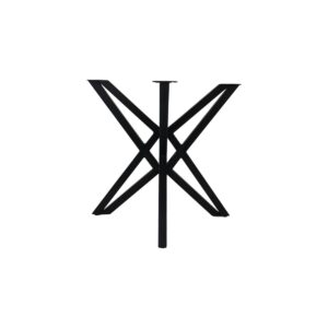 Tafelonderstel Spider-80x80x72 (40x40mm)-Zwart-Metaal Met dit stevige onderstel van HSM Collection maak je letterlijk je eettafel compleet. Ontwerp je eigen industriële tafel om je interieur helemaal af te maken. De buis is 40 mm dik en zwart gepoedercoat. Een poedercoating geeft een mooi egaal resultaat en is sterk. Door deze coating gaan de poten niet roesten en is deze makkelijk in onderhoud. Het onderstel is perfect te combineren met ronde tafelbladen met een diameter van 130cm, 140cm of 150cm. Casa & Viventes Breedte: 80cm Hoogte: 72cm Lengte: 80cm Inhoud: 0.4608L Gewicht: 14g kleuren: Zwart Materialen: Metaal, Metaal merk: HSM Collection