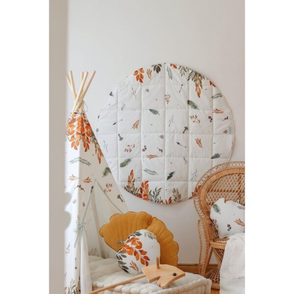 Ronde katoenen mat "Forest Friends" - Afbeelding 4