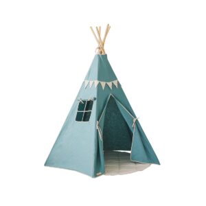 Alternative view of "Gold Star" Tipi set met guirlande en mat