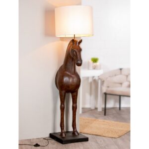 Alternative view of Vloerlamp paard Caballo H.160,5 cm