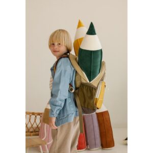 Crayon fluwelen kussen