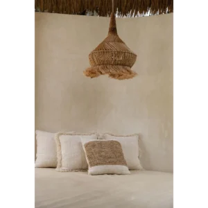 Alternative view of De Raffia Stempel Kussenhoes Natuurlijk