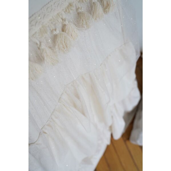 Tipi "Boho" met franjes en matset - Afbeelding 6