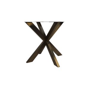 Tafelpoot Model X S/2-80x80x72 (4x8)-Goud-Metaal Met dit stevige onderstel uit de Mix & Match, maak je letterlijk je eettafel compleet. Ontwerp je eigen luxe eettafel in elke stijl om je interieur helemaal naar wens af te maken. Zie jij jezelf al zitten op zondagochtend voor een uitgebreide brunch met de hele familie? Casa & Viventes Breedte: 80cm Hoogte: 72cm Lengte: 80cm Inhoud: 0.4608L Gewicht: 13g kleuren: Goud Materialen: Metaal, Metaal merk: HSM Collection