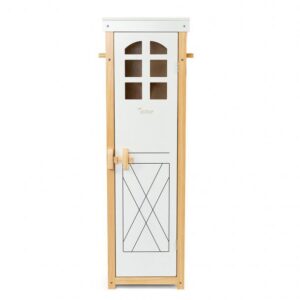 Kast voor Paardenstal Een mooie FSC houten kast voor bij de paardenstal om alle attributen netjes in op te ruimen. Afmetingen: 30,5x24,5x104cm. Adviesleeftijd 3+ CASA & VIVENTES Kast voor Paardenstal merk: ByASTRUP