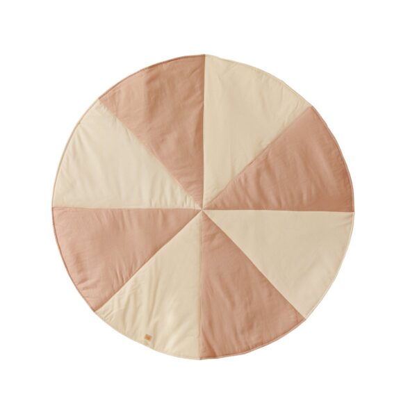"Powder Candy" Ronde Patchwork Mat - Afbeelding 2